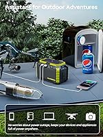 Vista 4 de MARBERO Solar Generator 150W Peak 150Wh Portable Power Station with Solar Panel Included Camping Power Supply with AC Outlet DC USB Ports for