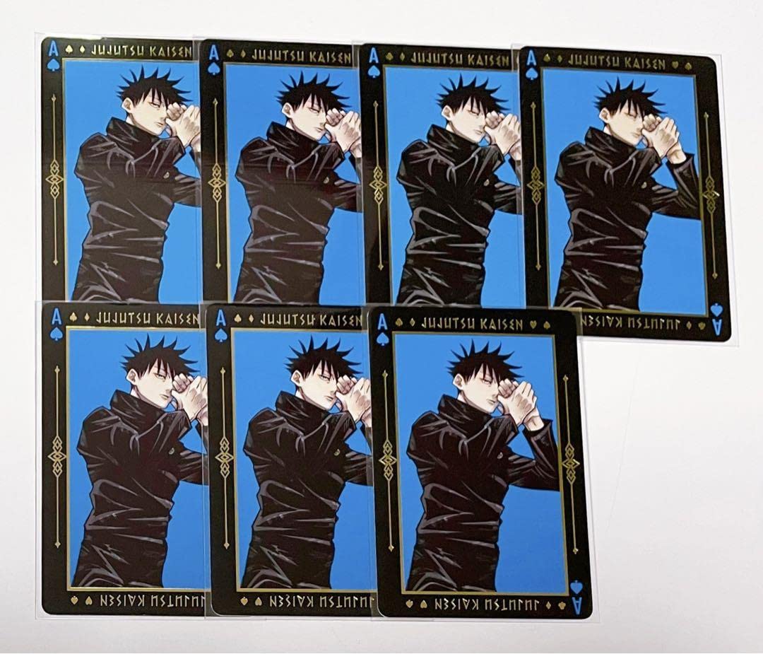 呪術廻戦 箔押しトランプ 伏黒恵 呪術廻戦 伏黒恵 箔押し トランプ 84枚 呪術廻戦 ジャンプフェスタ