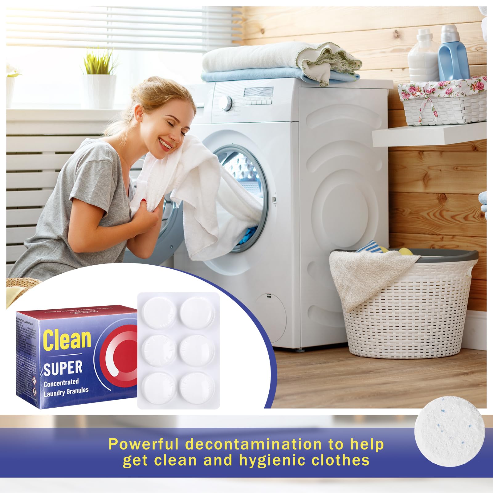 144 tabletas de detergente para lavar la ropa sucia, pastillas para lavar la ropa sucia, removedor de manchas a granel, alternativa a las hojas, cápsulas y líquidos, suministros de lavandería