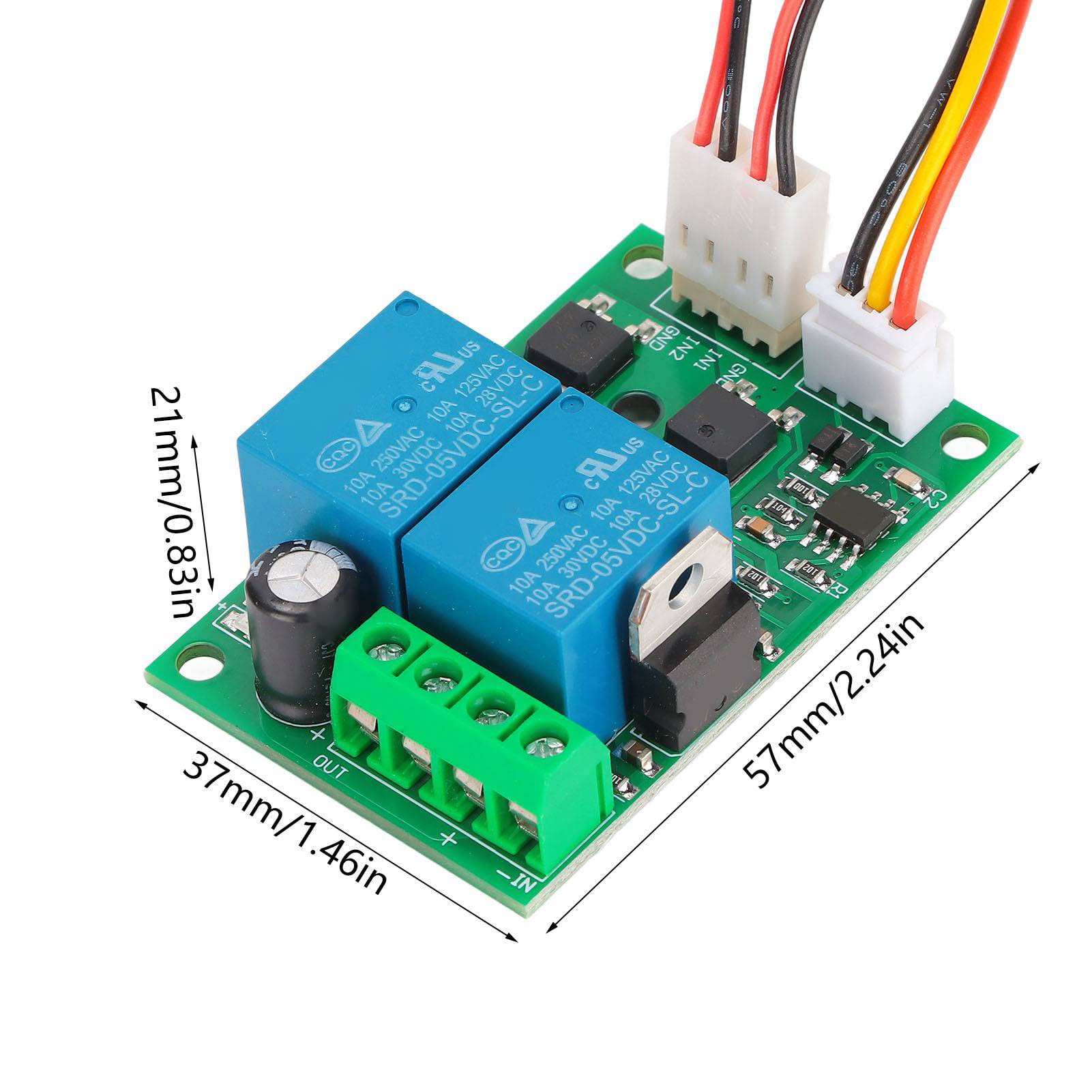 Herramientas eléctricas Interruptor de control de motores, DC6V 12V 24V Controlador de velocidad del electronic starter 21kHz PWM Frecuencia 30A Corriente nominal for máquina