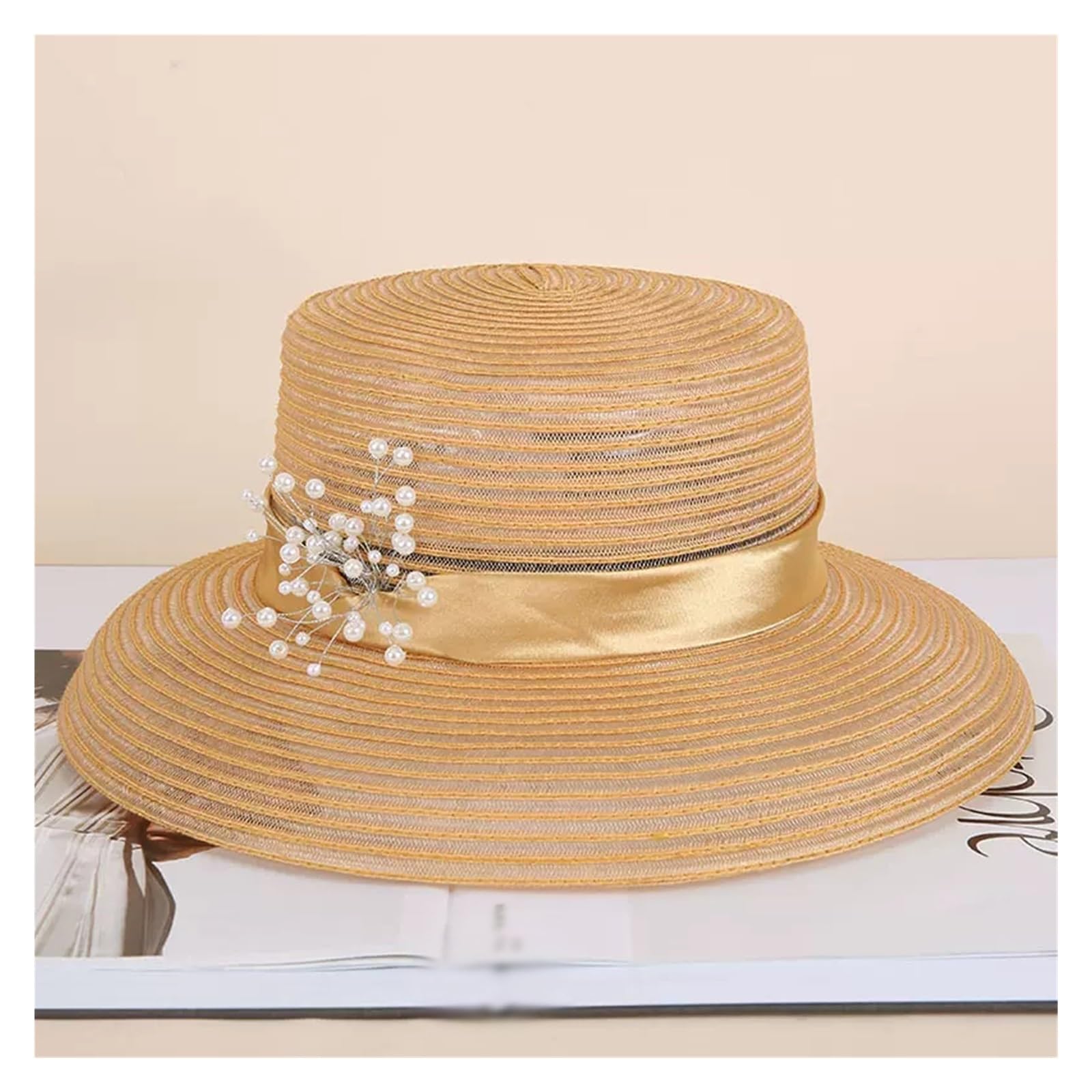 Chapeau de pêcheur femme protection solaire d'été chapeau de soleil pliable souple