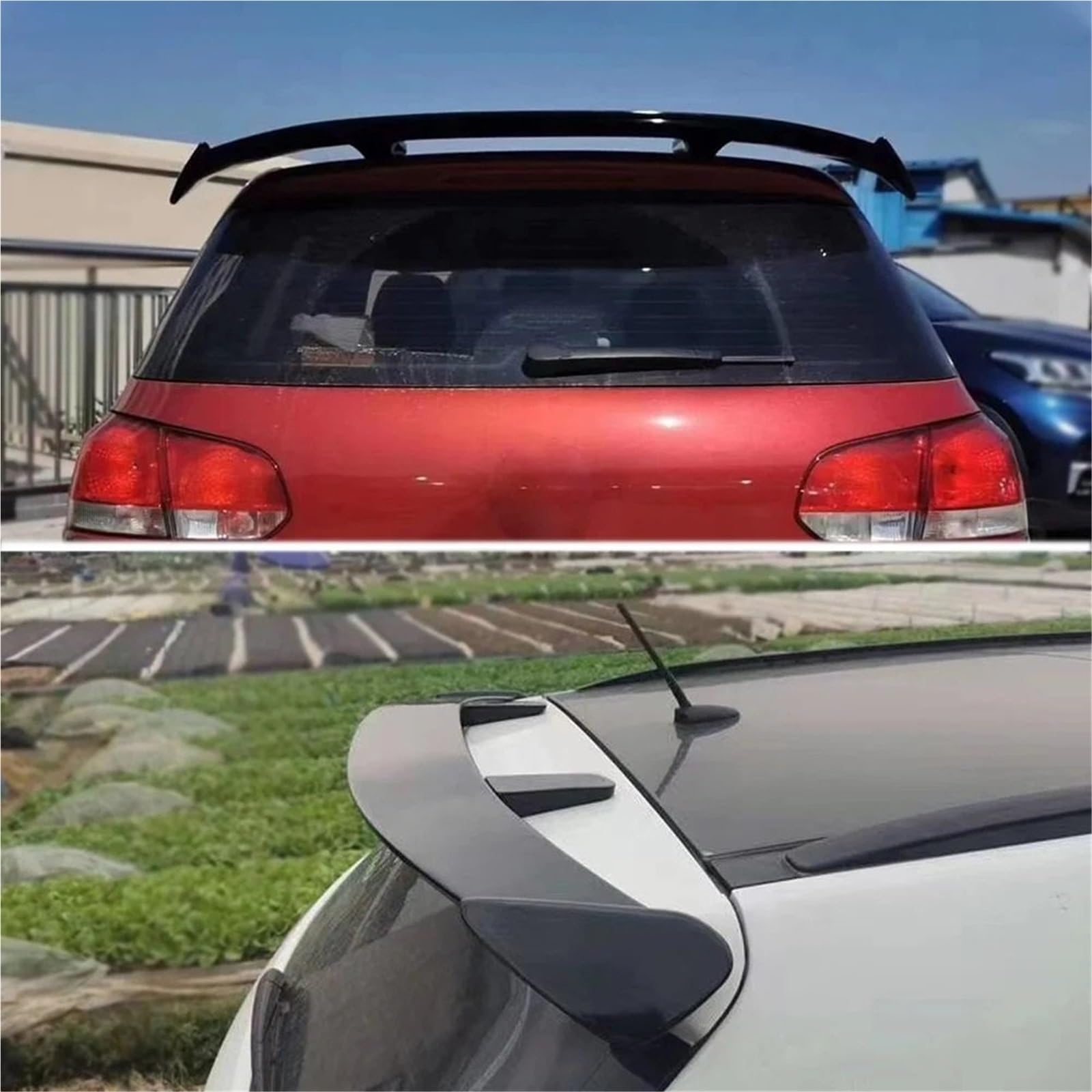 Spojlery tylne Do SUV 130CM Skrzydło spojlera | Samochodów Hatchback Pokrywa Bagażnika Spoiler Skrzydła Uniwersalne Dopasowanie