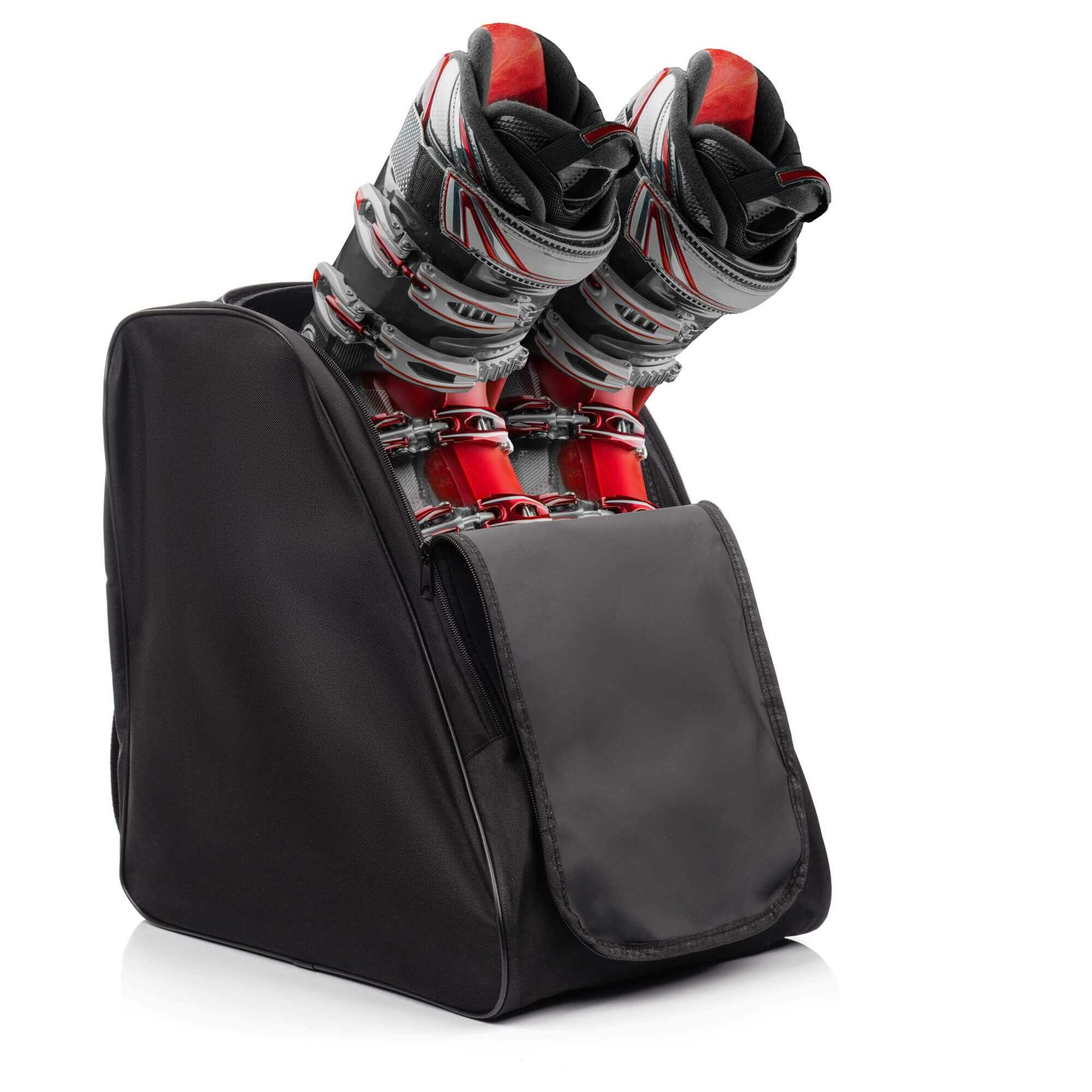 meteor Borsa Scarpe - Zaino per Scarponi da Sci Snowboard con Foro Drenante - Sacca Skate Pattini - Bag Casco Occhiali Guanti Multiuso