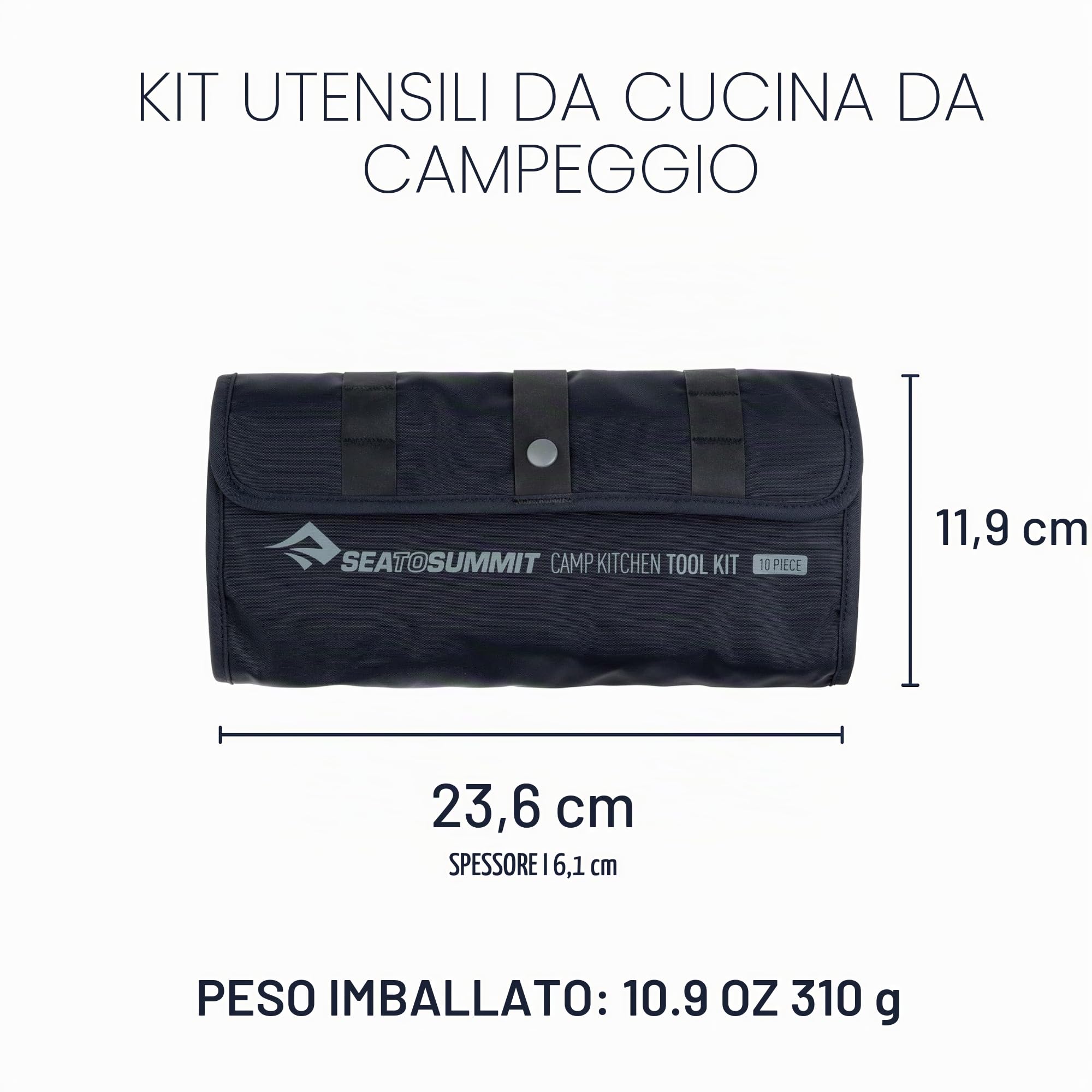 Sea to Summit Camp Kitchen Tool Kit 10 pezzi