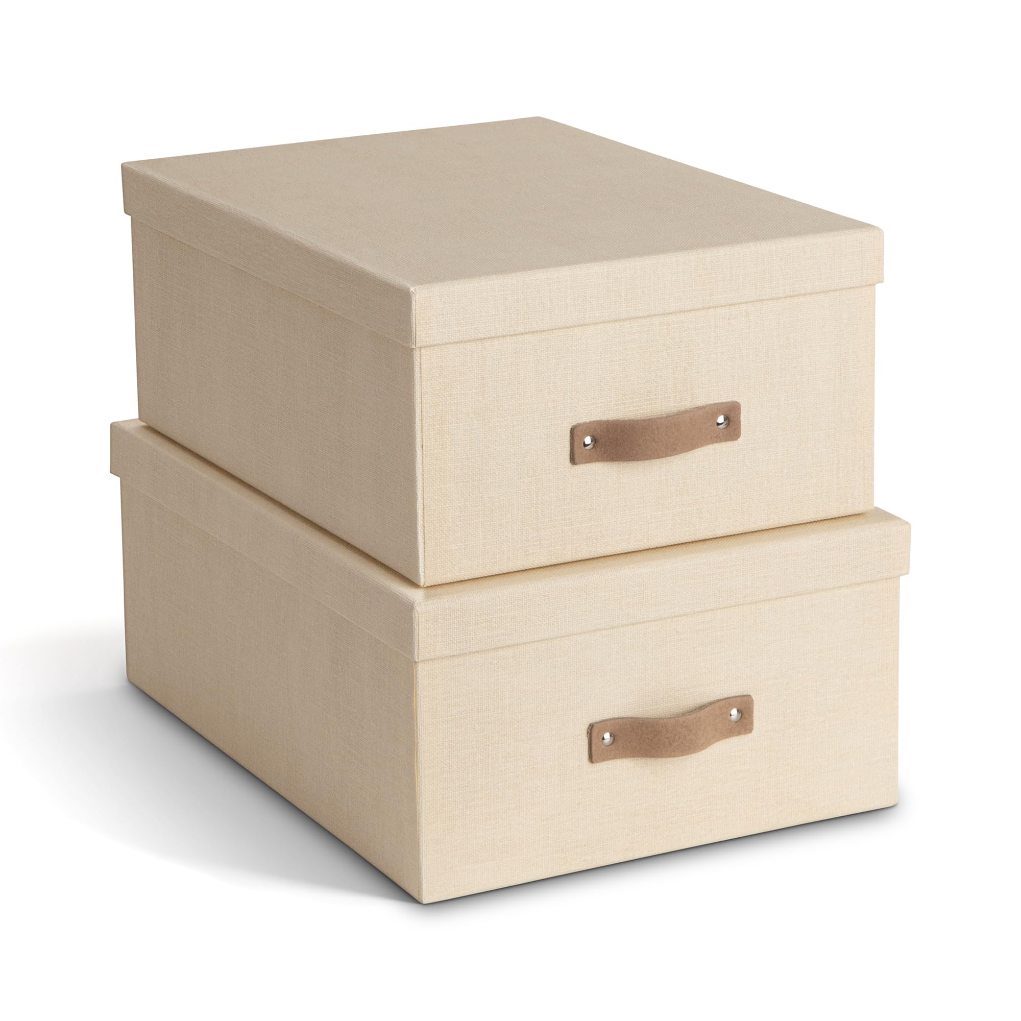 Amazon.com: Bigso Box of Sweden Ulrika, Set of 2 - Large Storage