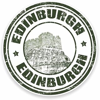 Edinburgh Scotland Vinyl Sticker Decal Laptop Car Bumper Sticker Travel Luggage Car Sign Fun 5"