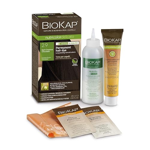 BioKap Dark Chocolate Chestnut 2.9 Rapid Permanent Hair Colour Organic
