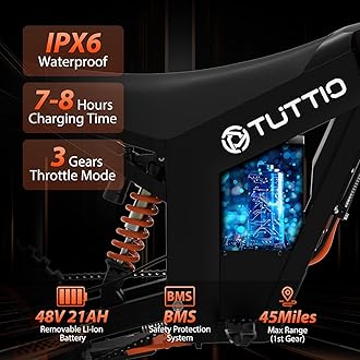 Tuttio Soleil01 Electric Dirt Bike for Teens Adults