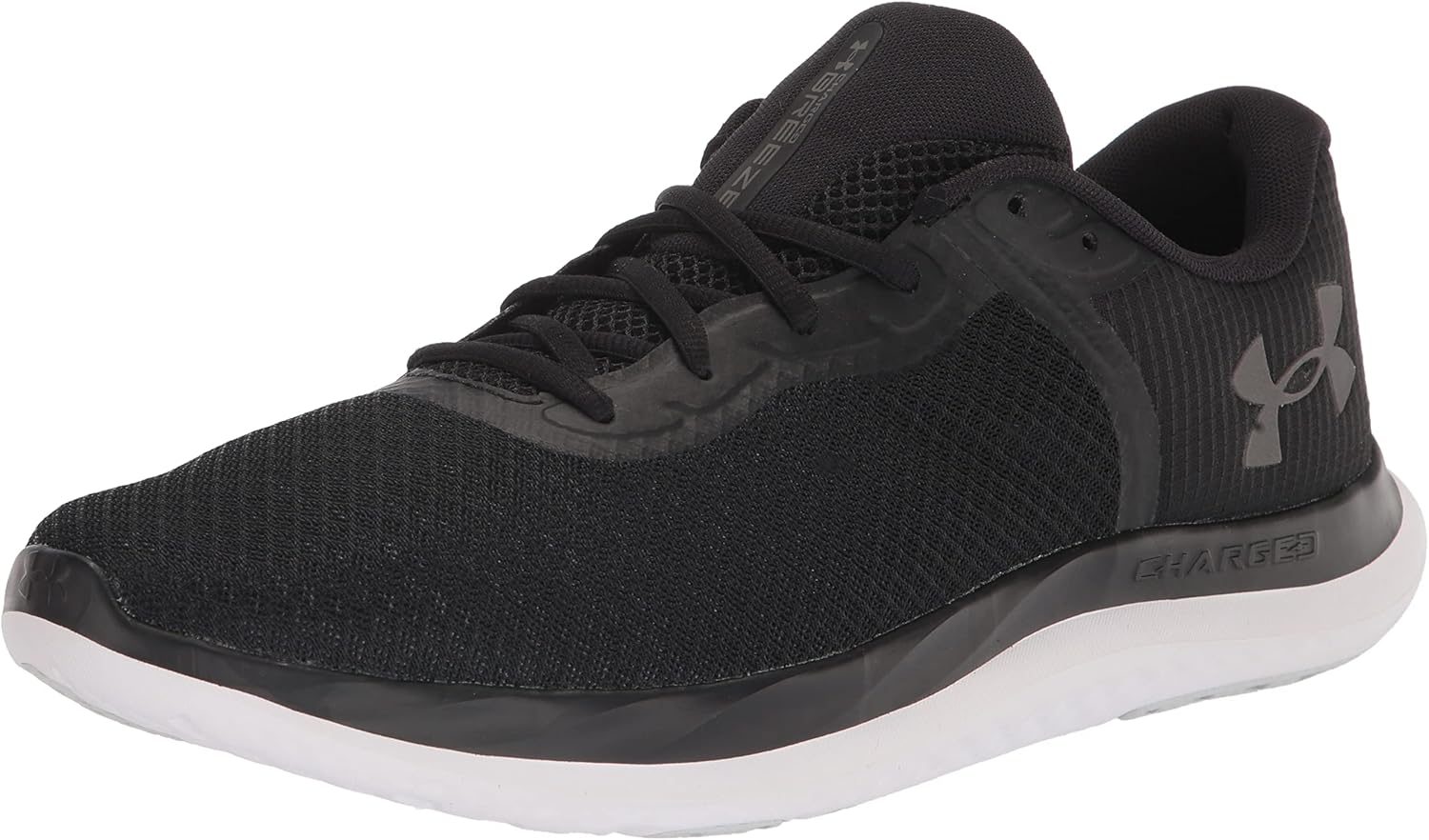 Under Armour Mens Charged Breeze Running Shoes Runners Black 8 Amazon