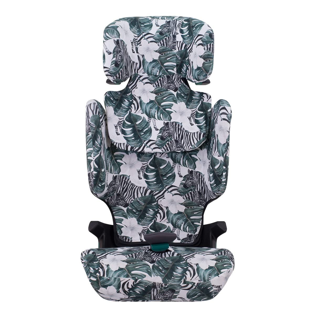 JYOKO Kids Bezug kompatibel mit Britax Romer Kidfix, aus Baumwolle (Romer Kidfix I-SIZE, ZEBRA)