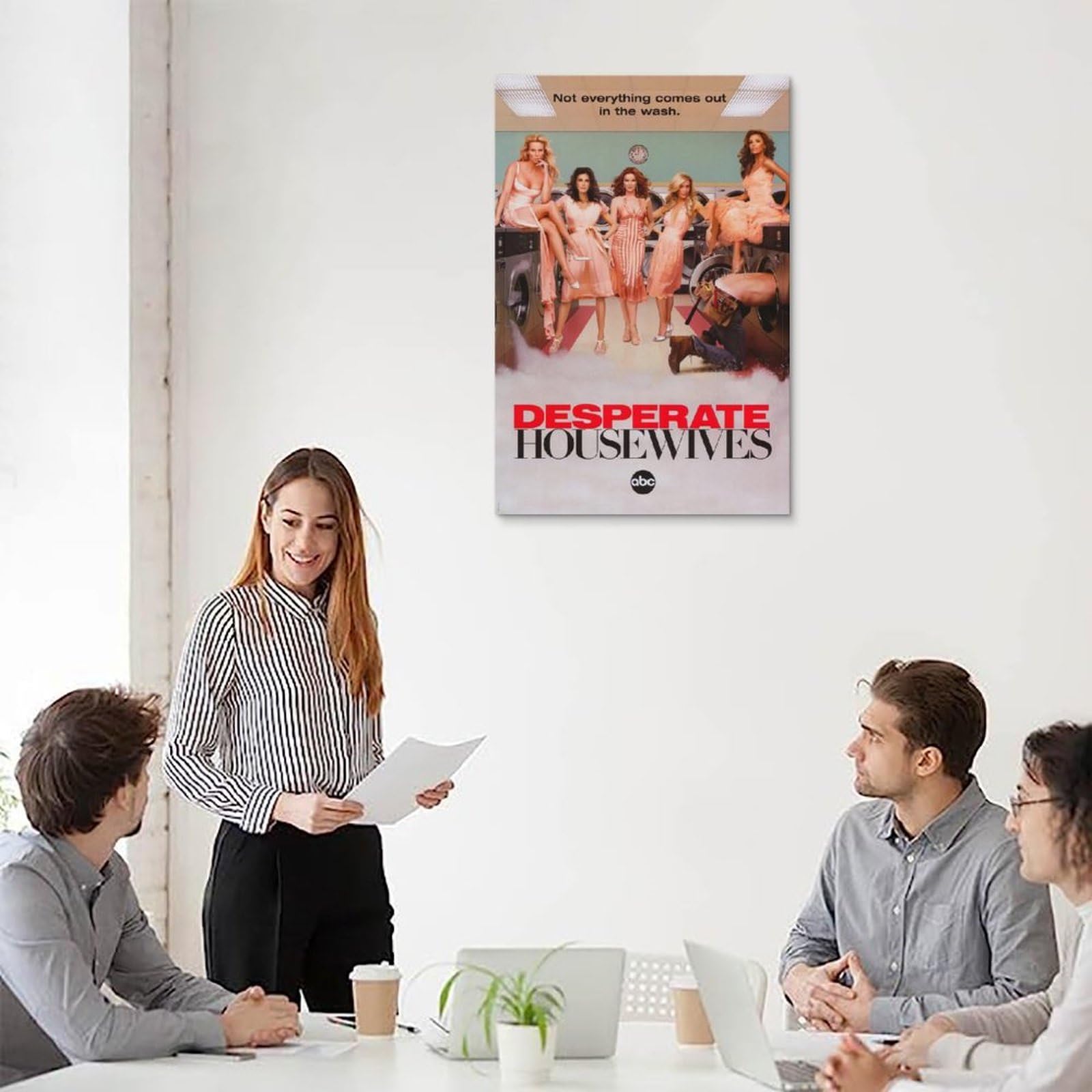 Poster Du Film Desperate Housewives Saison 6 - Décoration Murale Pour Salon, Chambre à Coucher - Style Sans Cadre - 60 X 90 Cm