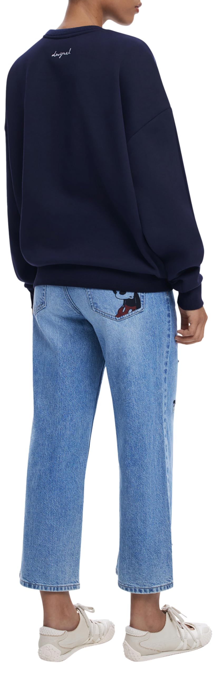 Desigual Sweat_Fantasy_Mickey Sweatshirt Mujer (Pack de 1)