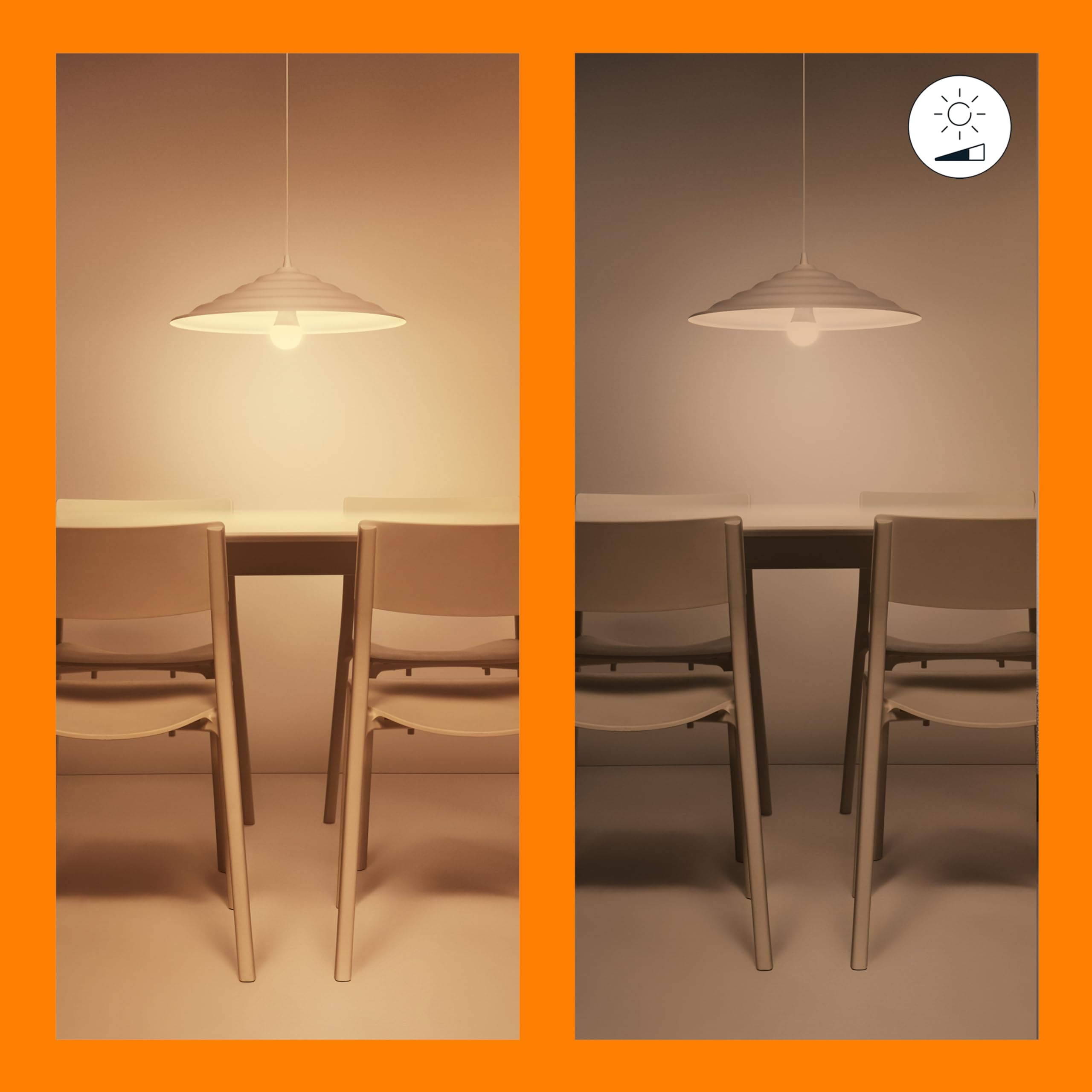 WiZ Lamp 3 Pack - Luces LED inteligentes - Luz blanca cálida a fría - E14-60W -...