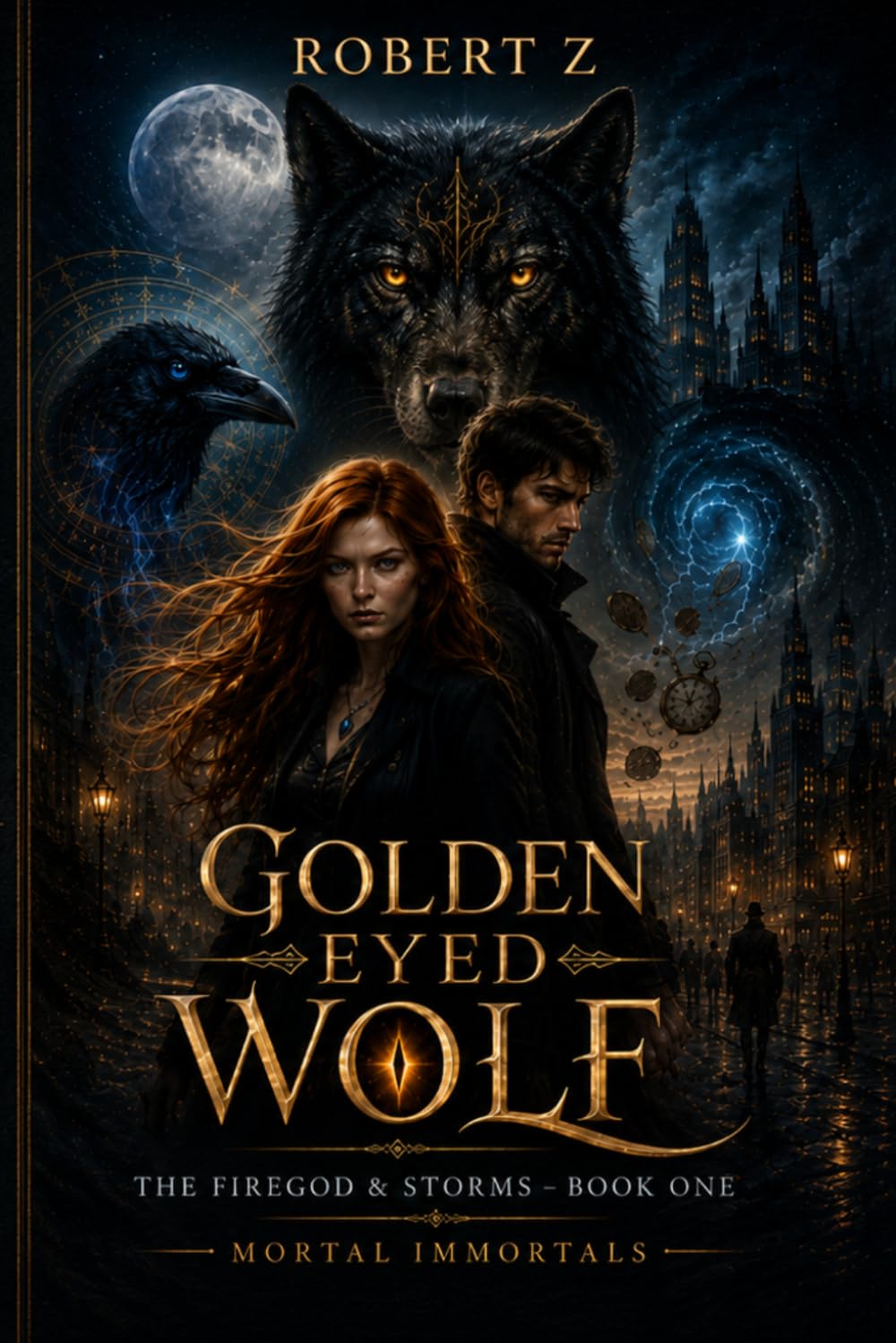 The Golden Eyed Wolf: Firebird & Storms: 1 (Mortal Immortals)