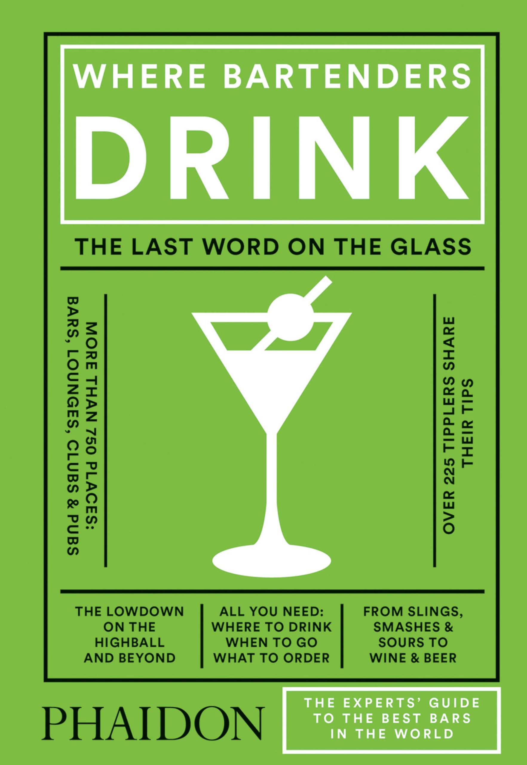 Phaidon Unisex Adrienne Stillman Where Bartenders Drink