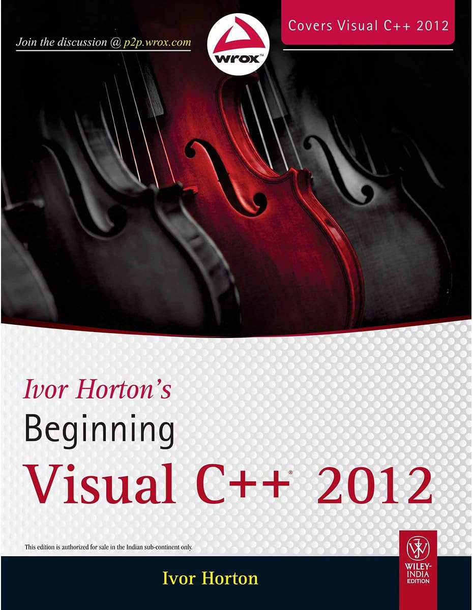 Ivor Horton's Beginning Visual C++ 2012