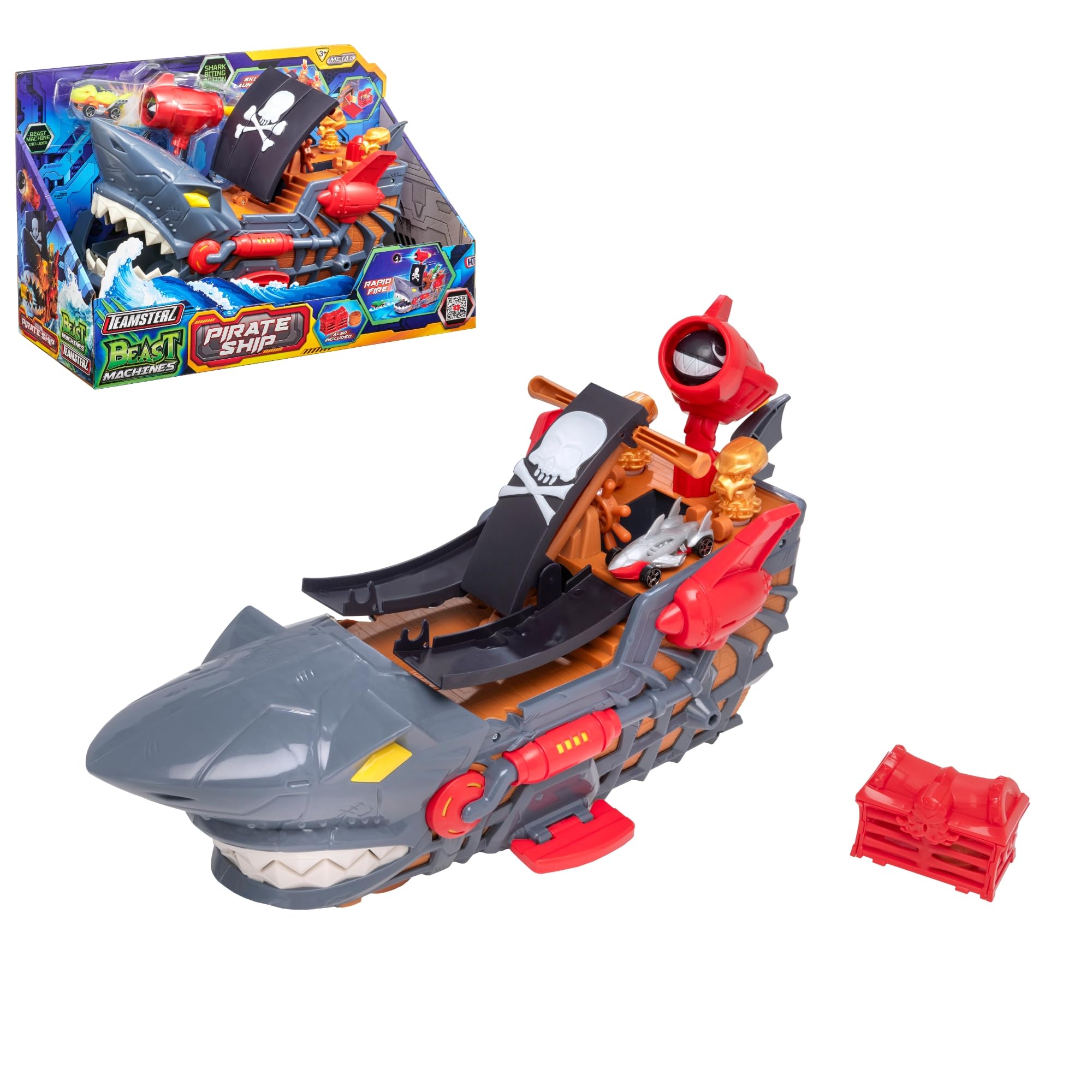 TEAMSTERZ BEAST MACHINES PIRATE SHIP W1 CAR : Amazon.co.za: Toys
