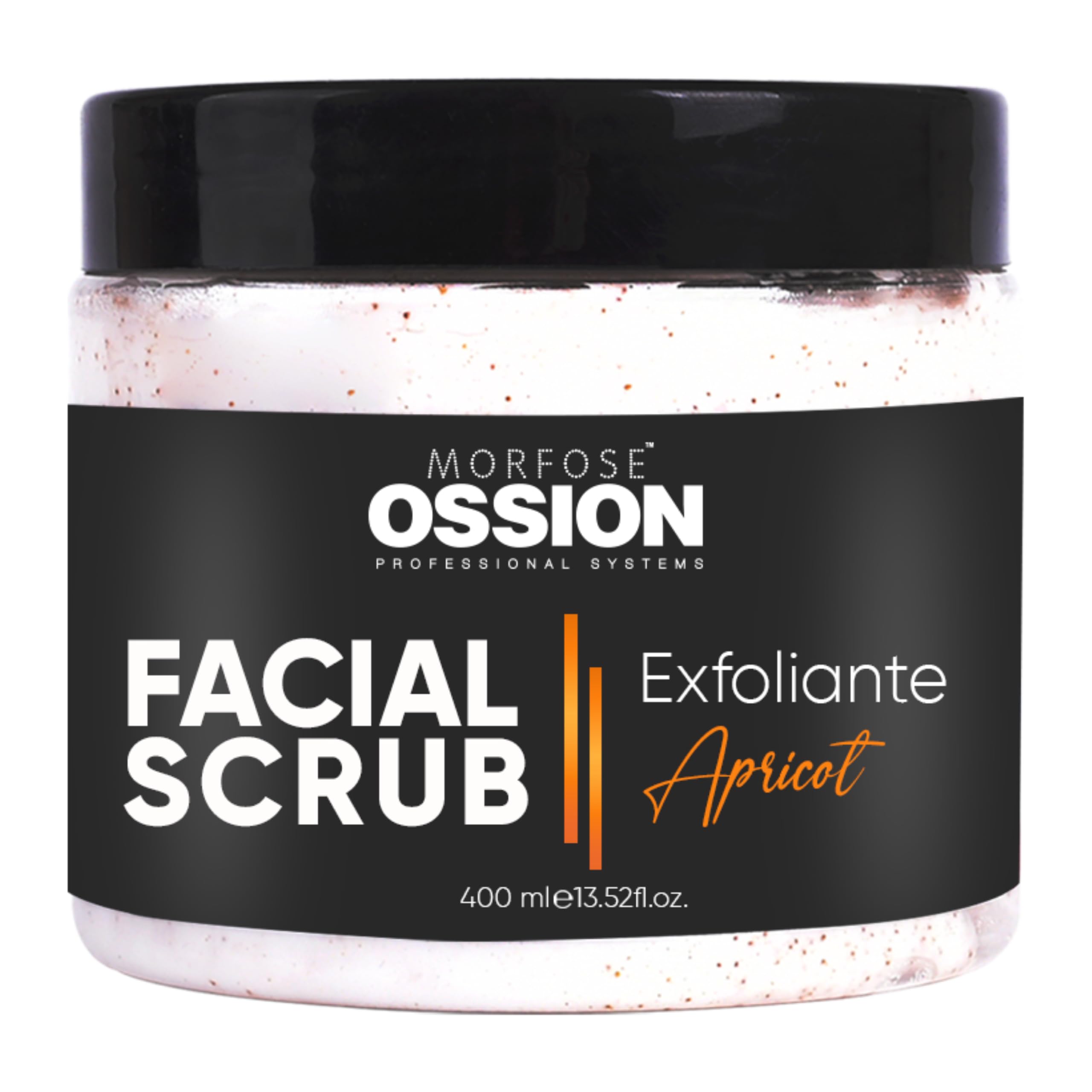 Morfose Ossion Premium Barber Line Apricot Facial Scrub 400 ml