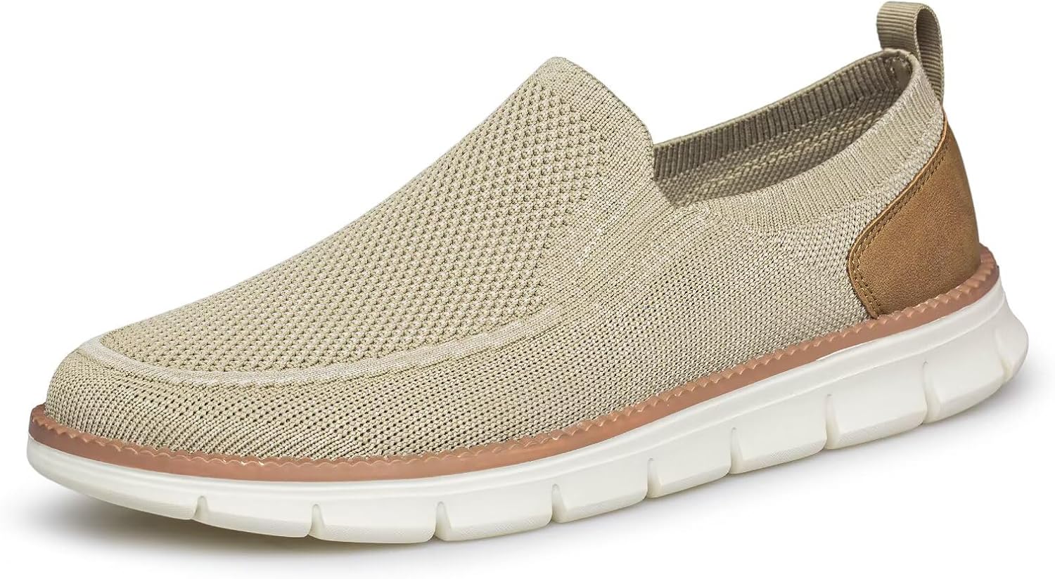 ADQ Herren Slip On Loafer Mokassins Flache Slipper Flache Atmungsaktiv Comfort Bequeme Casual