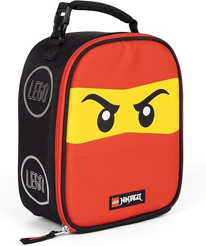 Miniatura 9 de LEGO NINJAGO - Lonchera térmica suave y reutilizable, contenedor de comida para niños y niñas, perfecto para la escuela o viajes, bolsa de comida