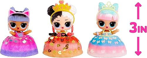 Miniatura 4 de LOL Surprise Mix & Make Birthday Cake Tots con muñeca coleccionable, vestido de pastel de bricolaje, fabricación de pasteles y decoración,