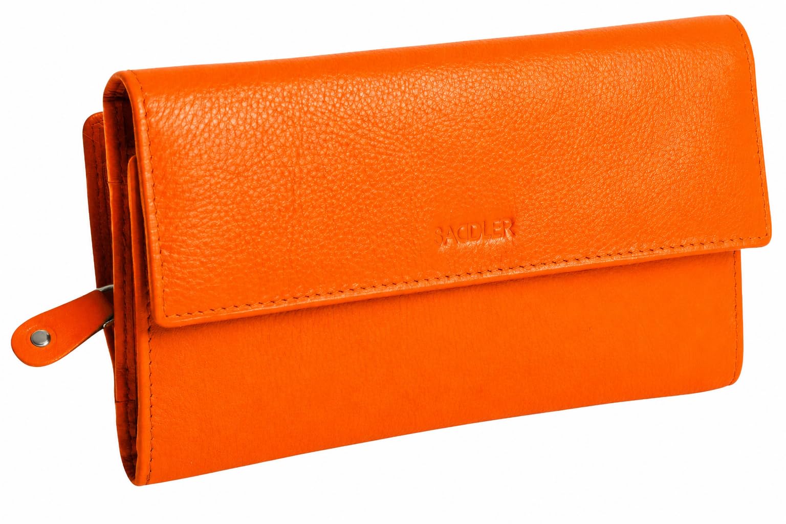 SADDLER Ellen - Portafoglio grande in vera pelle RFID da donna, lussuoso pochette con 20 scomparti per schede, tasca portamonete con cerniera e scatola regalo, elegante organizer per viaggi, contanti