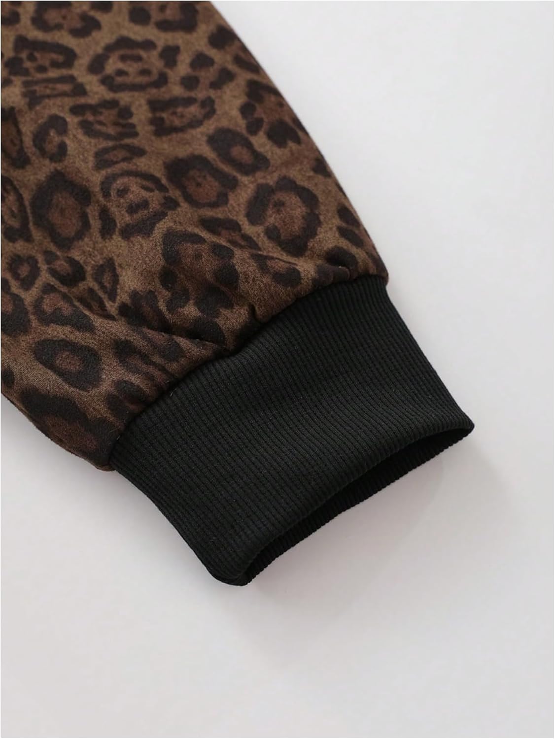 SOLY HUX Men's Leopard Zip Up Hoodie Y2k Cheetah Print Fuzzy Long Sleeve Hooded Sweatshirt Jacket Streetwear