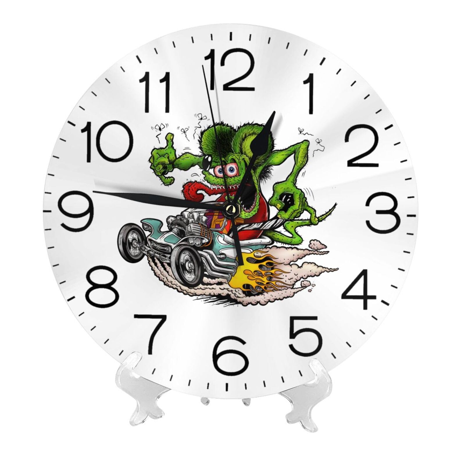 Amazon.co.jp: ラットフィンク 掛け時計 おしゃれ 北欧 壁掛け