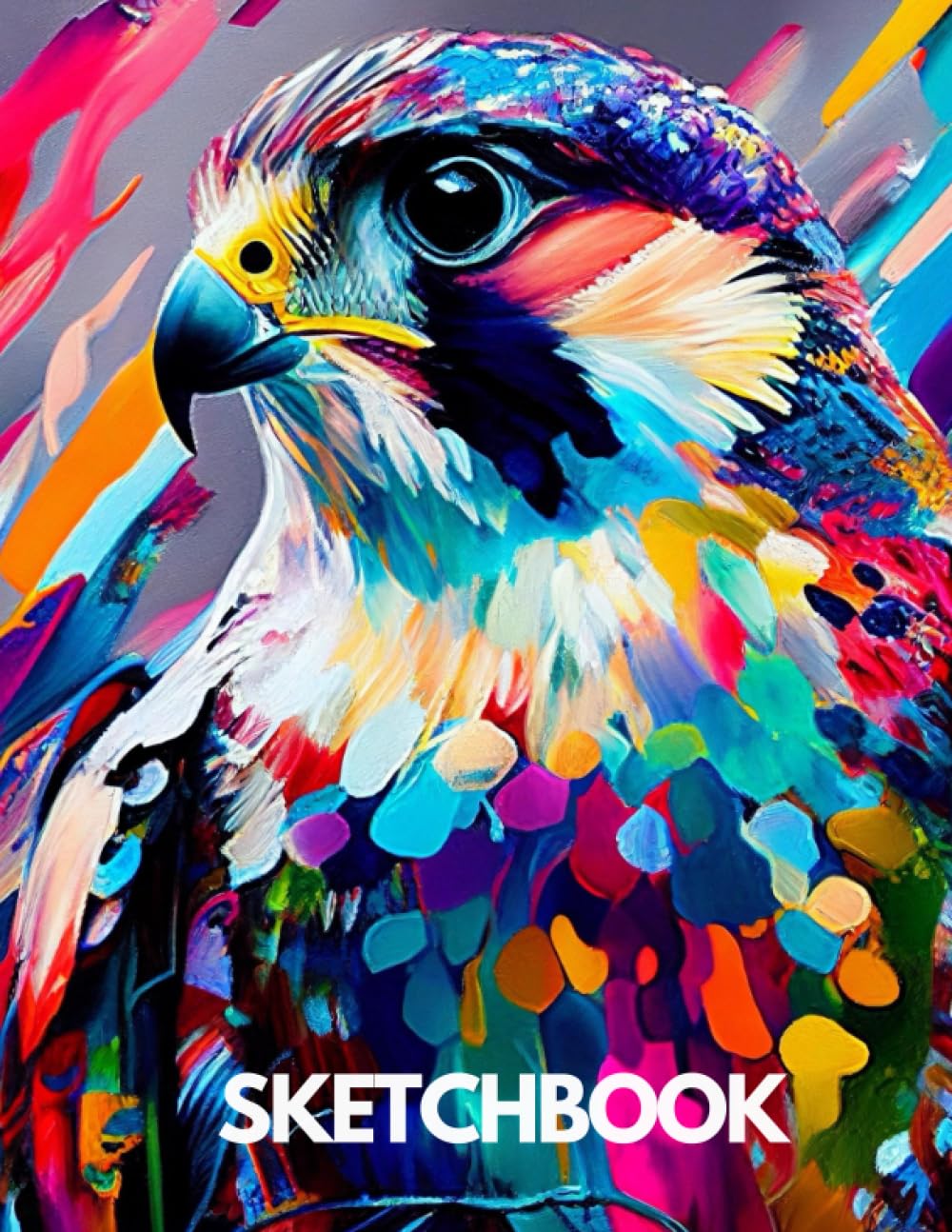 Peregrine Falcon Sketchbook for drawing 8.5 x 11 inch 150 pages: Peregrine falcon blank Journal & blank notebook , sketch,Draw & Doodle for falcons lovers