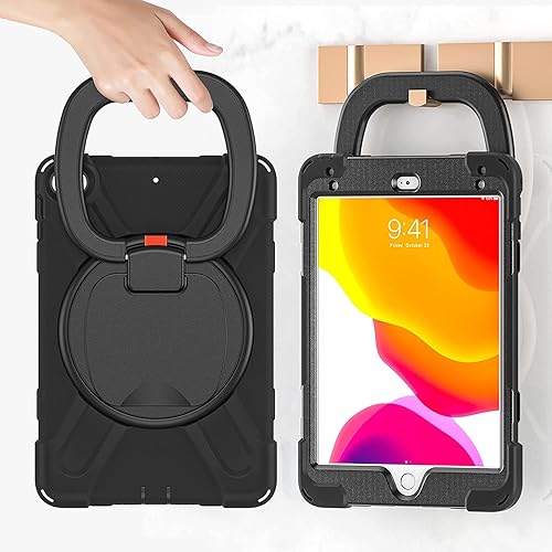 Vista 190 de Funda para iPad (A16) de 11 pulgadas 2025, Aslo para iPad 10 de 10.9 pulgadas 2022, funda resistente a prueba de golpes, soporte giratorio, soporte