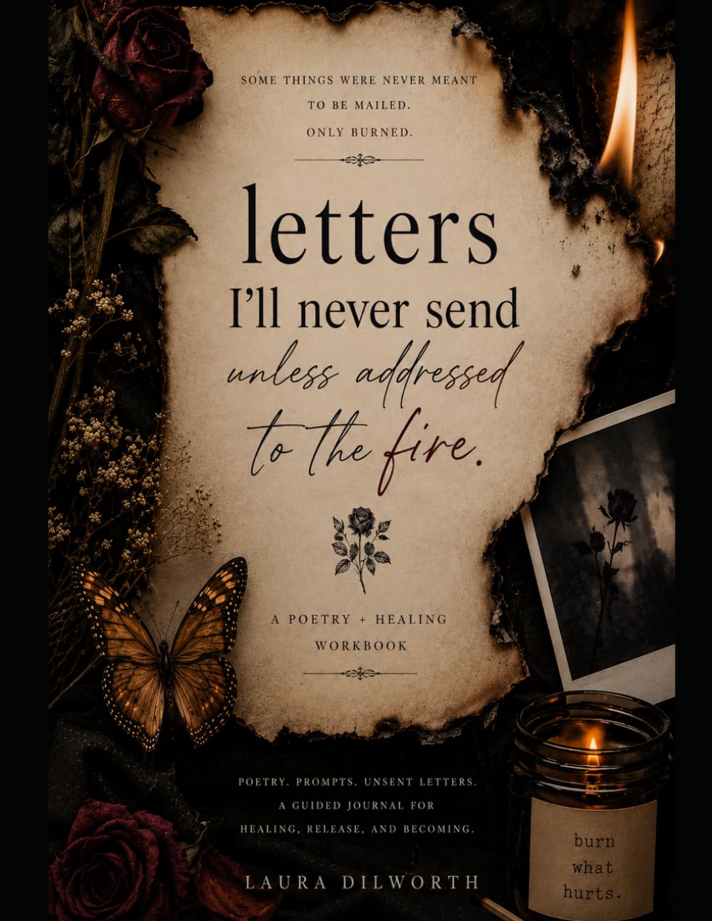 letters i'll never send unless addressed to the fire: a poetry + healing workbook