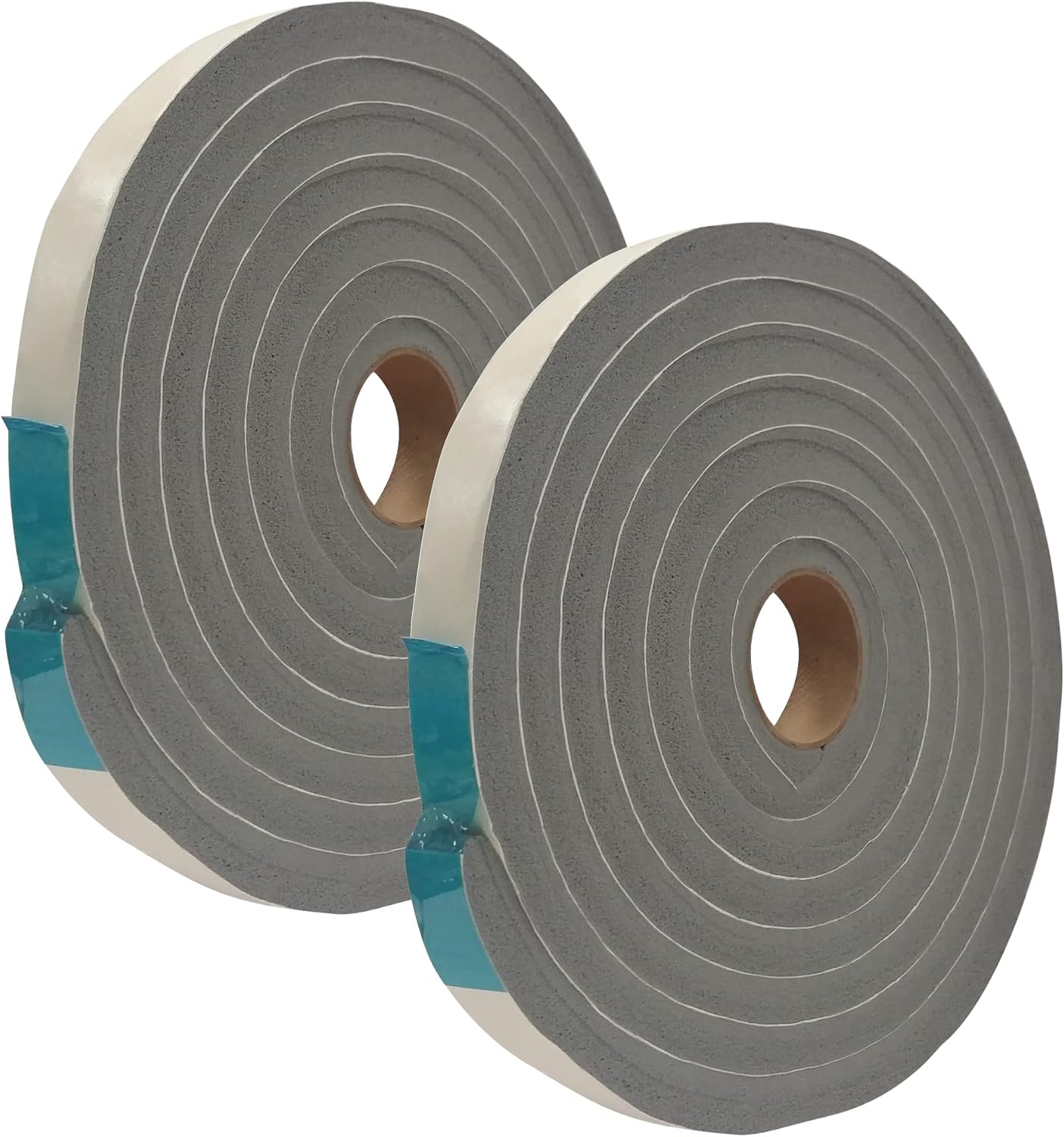Frost King V734H Vinyl Foam Tape - Closed Cell - Moderate Compression, 3/4-inch X 1/2-inch X 10-feet, Gray - 2 Pack
