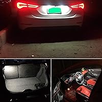 Vista 6 de PHINLION Bombillas LED DE3175, súper brillantes de 500 lúmenes, 31 mm Festoon DE3021 DE3022 3175 para luces interiores de techo, mapa, maletero