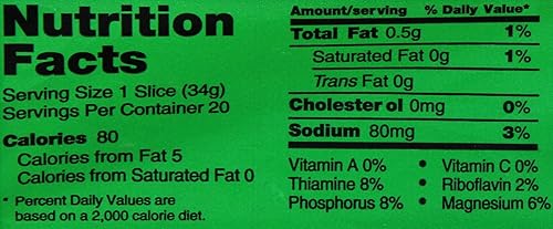 Miniatura 6 de Food For Life - Pan de grano germinado sin harina, con pasas y canela, 24 oz (congelado)