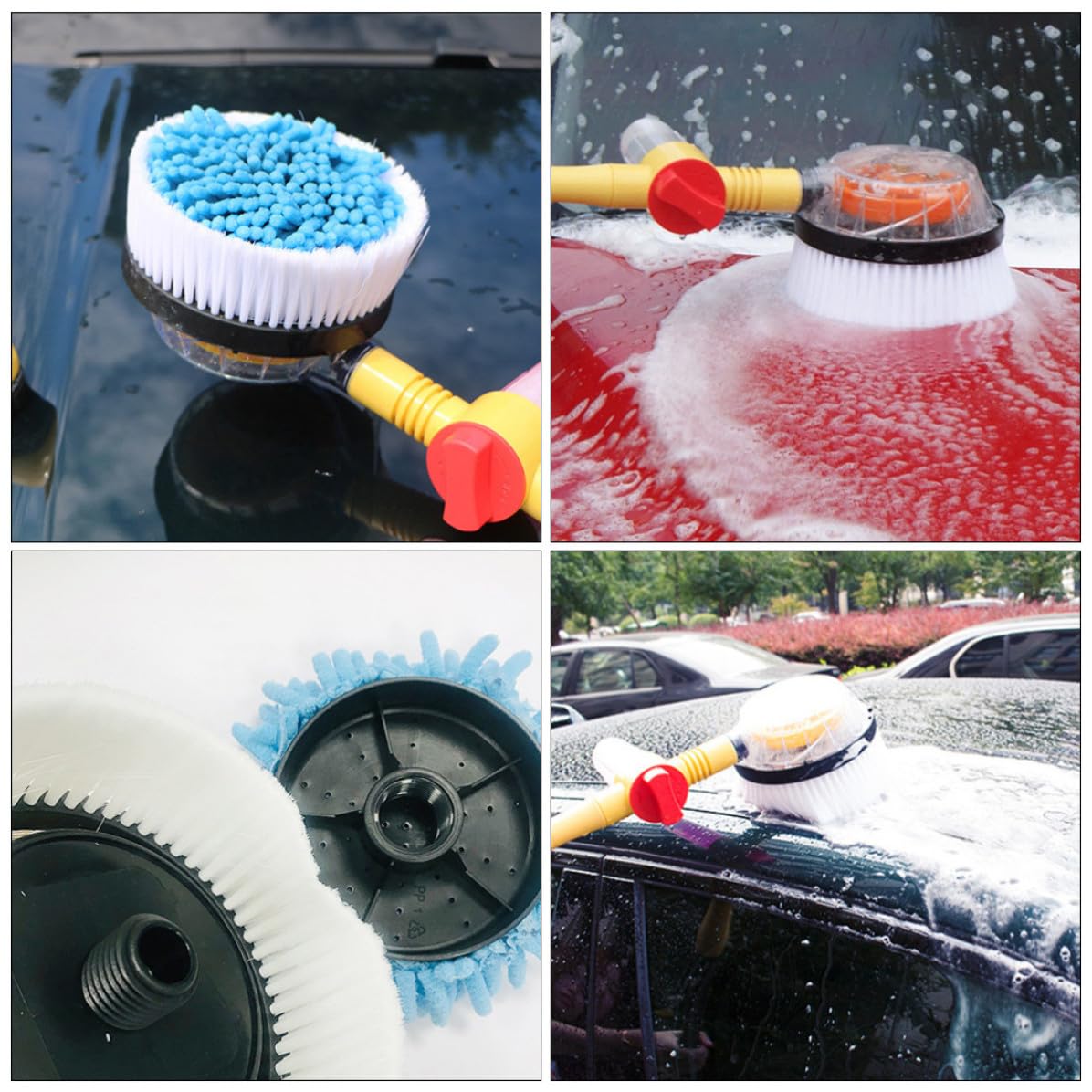 Zerodeko Spazzola per Lavaggio Auto Acqua ad Alta Pressione, Strumento