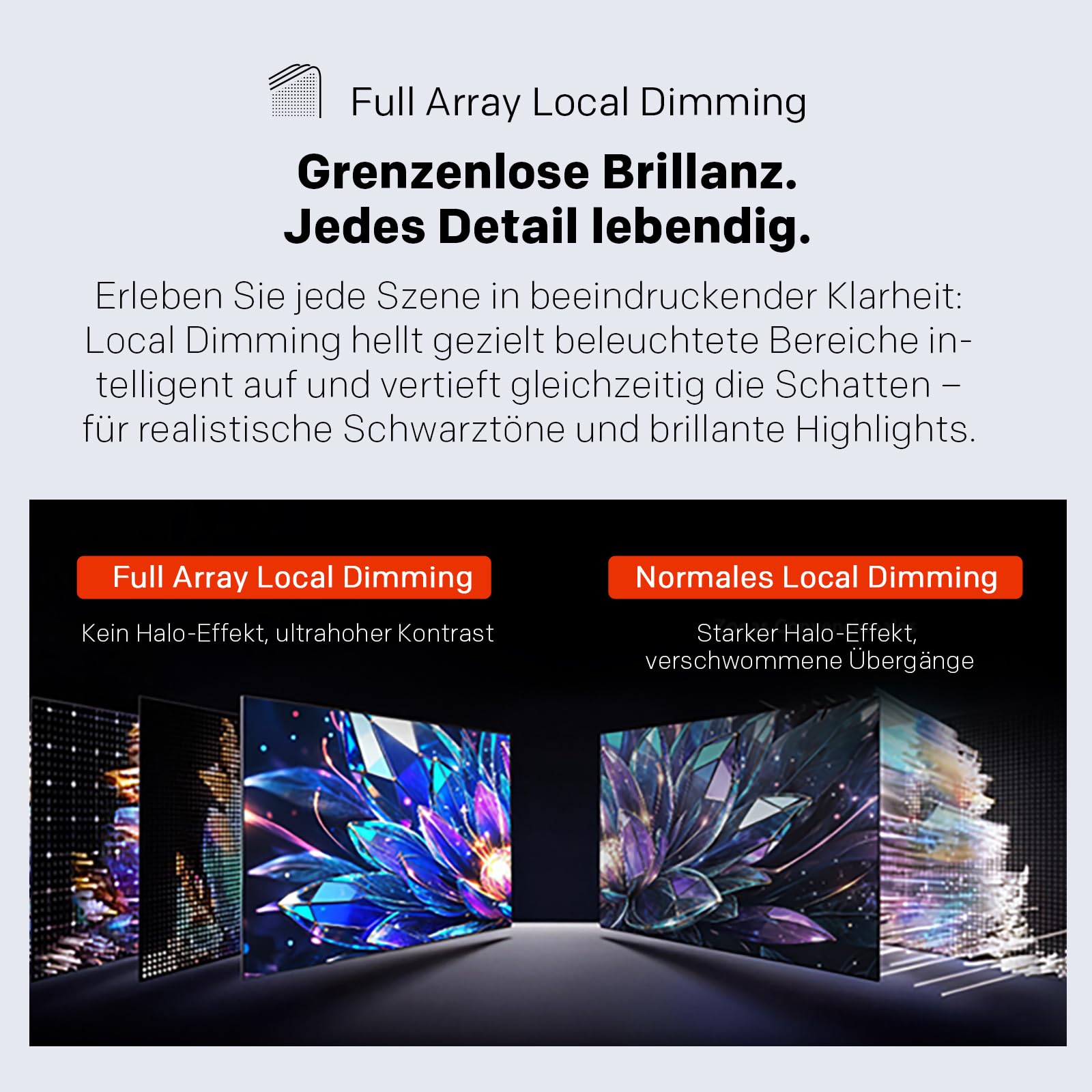 coocaa 60 Zoll Fernseher QD-Mini LED TV, 4K Smart TV mit Google TV, HDR10+, Dolby Vision&Atmos, Local Dimming, MEMC Bewegungsglättung, S AI Prozessor, Triple Tuner DVB-T2/C/S2, 60CGNH70Z (2026)