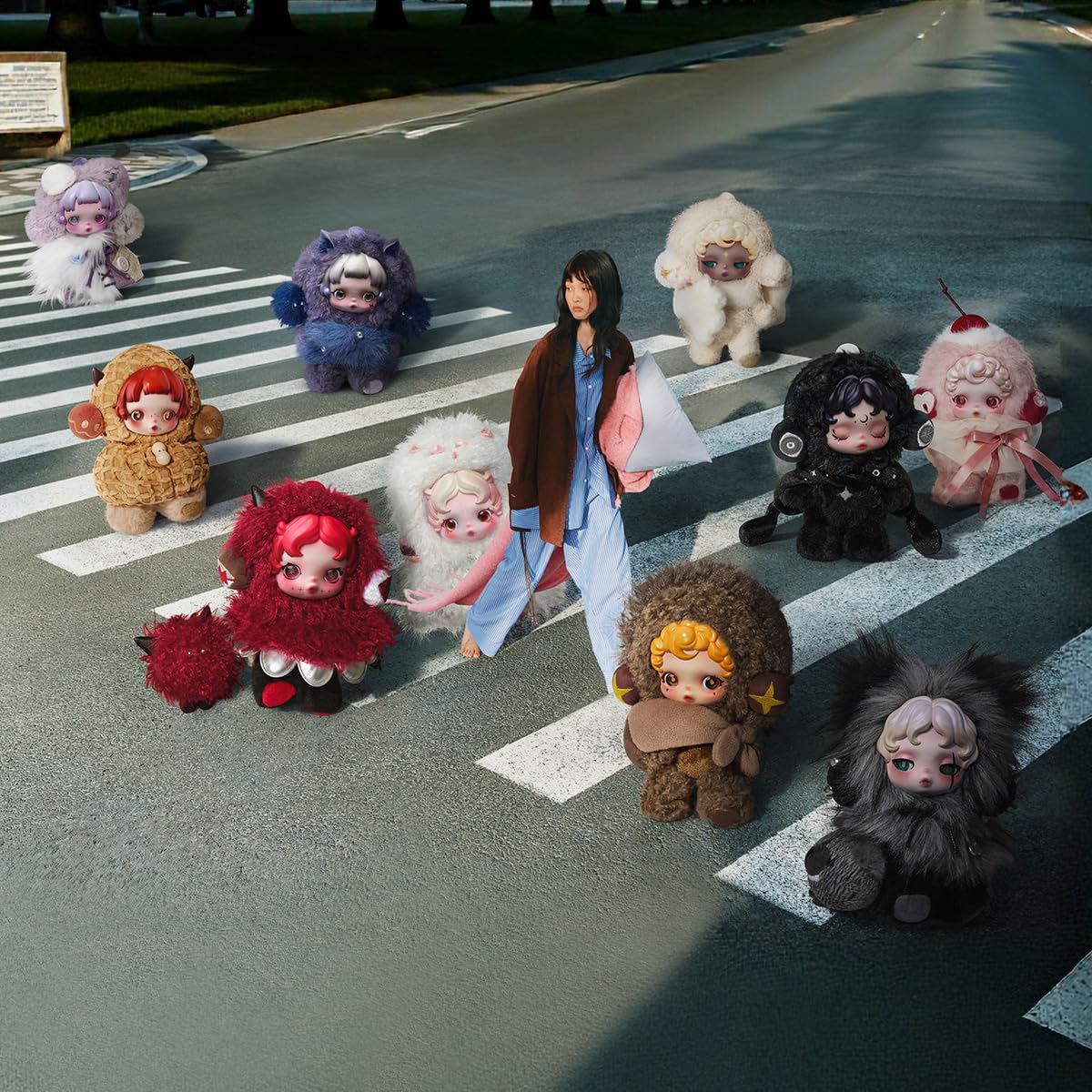 SKULLPANDA YouFoundMe! ぬいぐるみペンダント アソート Amazon | POP MART SKULLPANDA You Found Me! シリーズ ぬいぐるみ