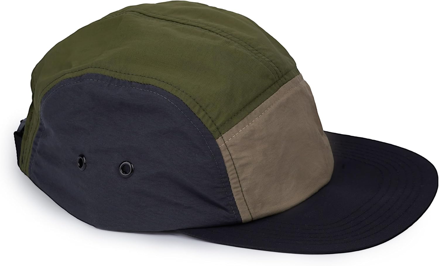 Croogo Men's 5 Panel Multi Color Baseball Cap UPF 50+ Outdoor Trucker Hats Nylon Lightweight Golf Sports Cap Visor Hiphop Cap