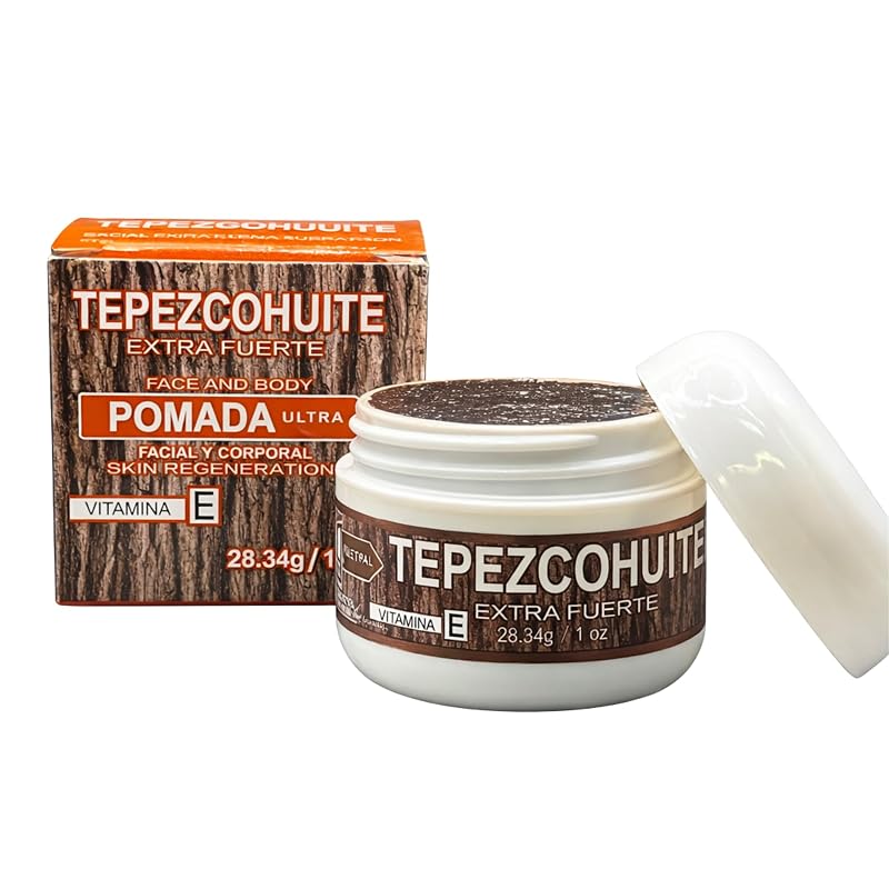 DAG BY DAGLAB Pomada de Tepezcohuite Extra Fuerte para Rosto e Corpo com Vitamina E, 28 g