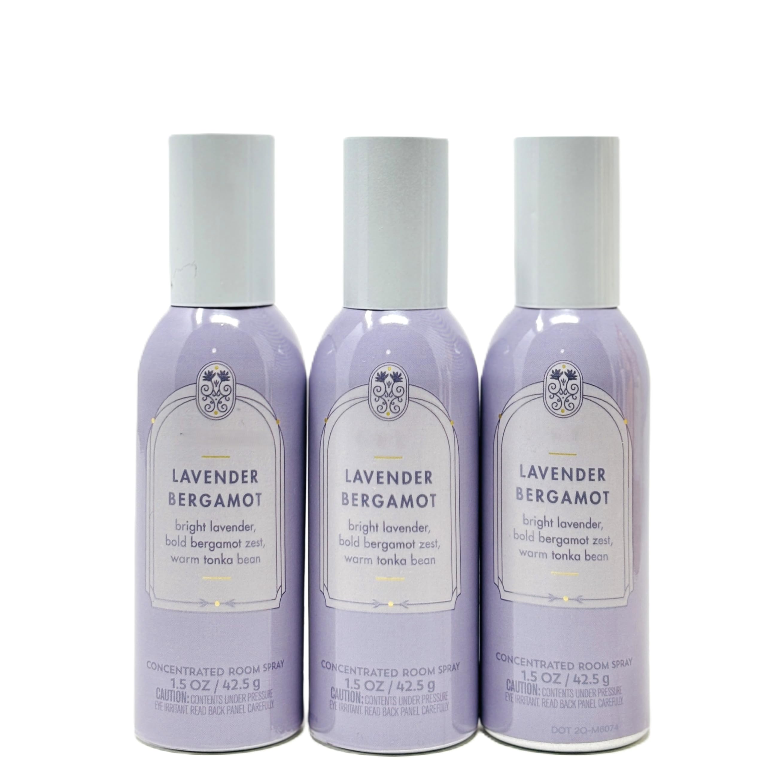Concentrated Room Spray Bath and Body 3 Pack 1.5 oz / 42.5 g Home Fragrance Air Freshner (1.5 oz / 42.5 g (3 Pack), Lavender Bergamot)