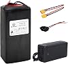 Ebike Battery 48V 52V 60A 72V 10AH 18AH 20AH 30AH 50AH Lithium Ion LiFePO4 Battery Pack with 3A5A Charger,50A80A BMS for 300W-4500W Motor