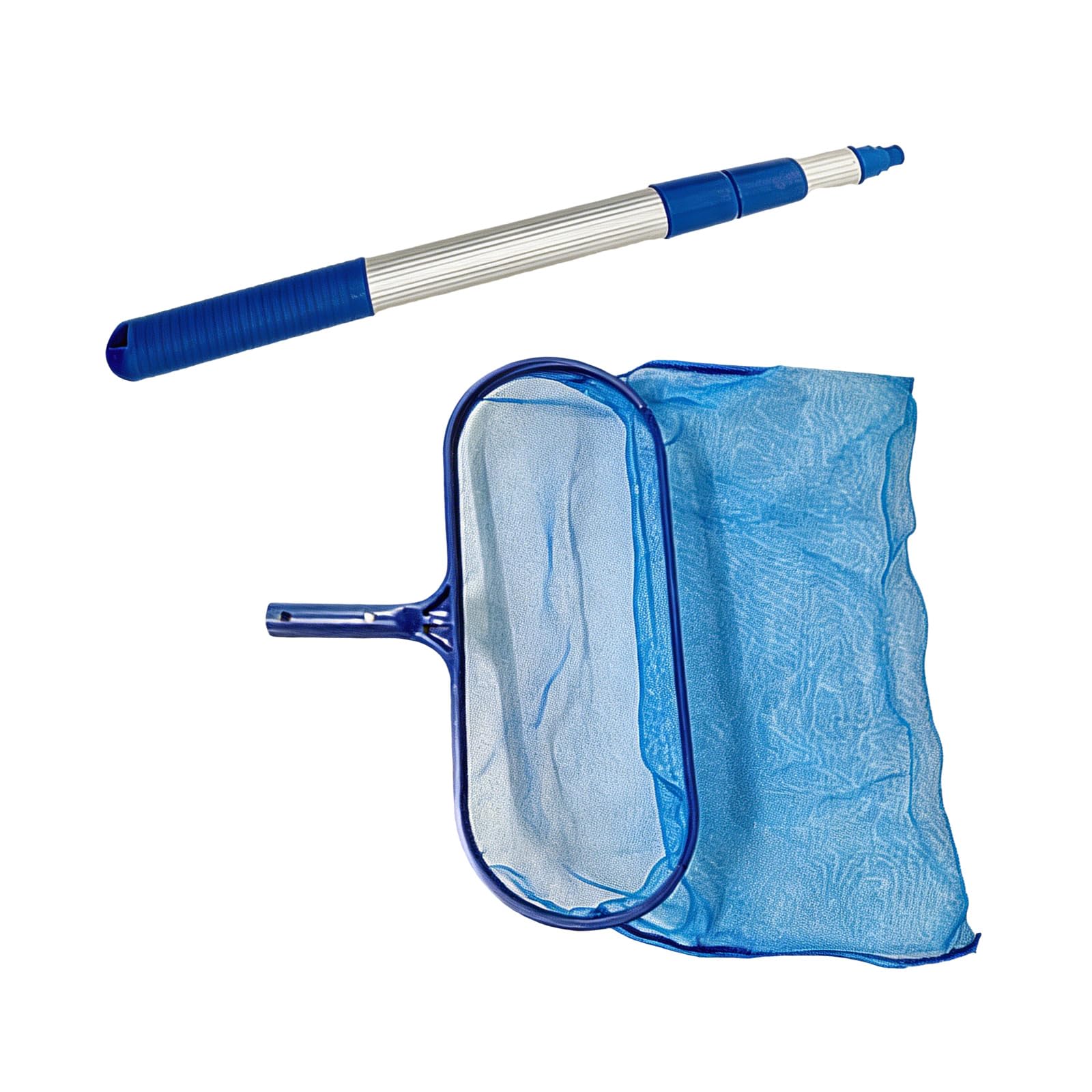 QIAOLIDA Swimming Pool Skimmer Net With Deeply Meshes Detachable Pool Net Leaves Skimmer For Efficient Tool