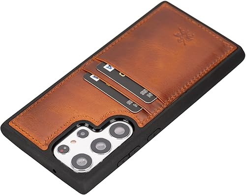 Venito Capri - Funda de piel tipo cartera compatible con Samsung Galaxy S23 Ultra (6.8 pulgadas), extra segura, con bloqueo RFID y cubierta trasera Venito Capri - Funda de piel tipo cartera compatible con Samsung Galaxy S23 Ultra (6.8 pulgadas), extra segura, con bloqueo RFID y cubierta trasera