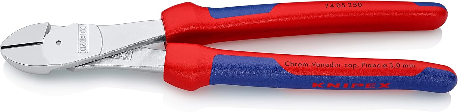 Knipex 74 05 250 High Leverage Diagonal Cutters 9,84" chrome plated