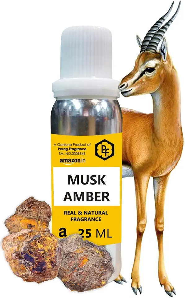 باراج فراجرانسيز (عطور) عطر برائحة المسك والعنبر الفاخر الخالي من الكحول 25 مل (للجنسين)