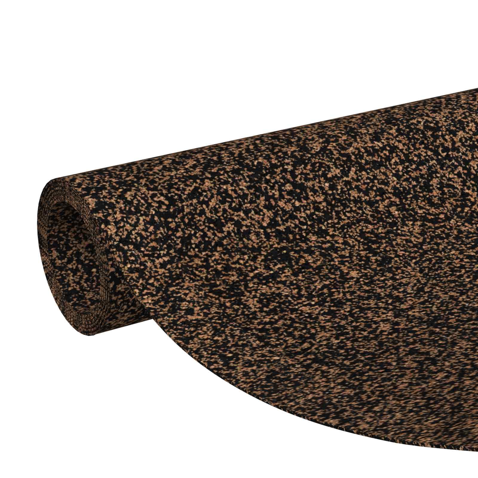 vidaXL Rouleau de liège Marron 200 x 100 cm Liège et Caoutchouc, Panneau en liège rectangulaire, flexible et éco-responsable pour un bureau moderne, beige et anti-bruit