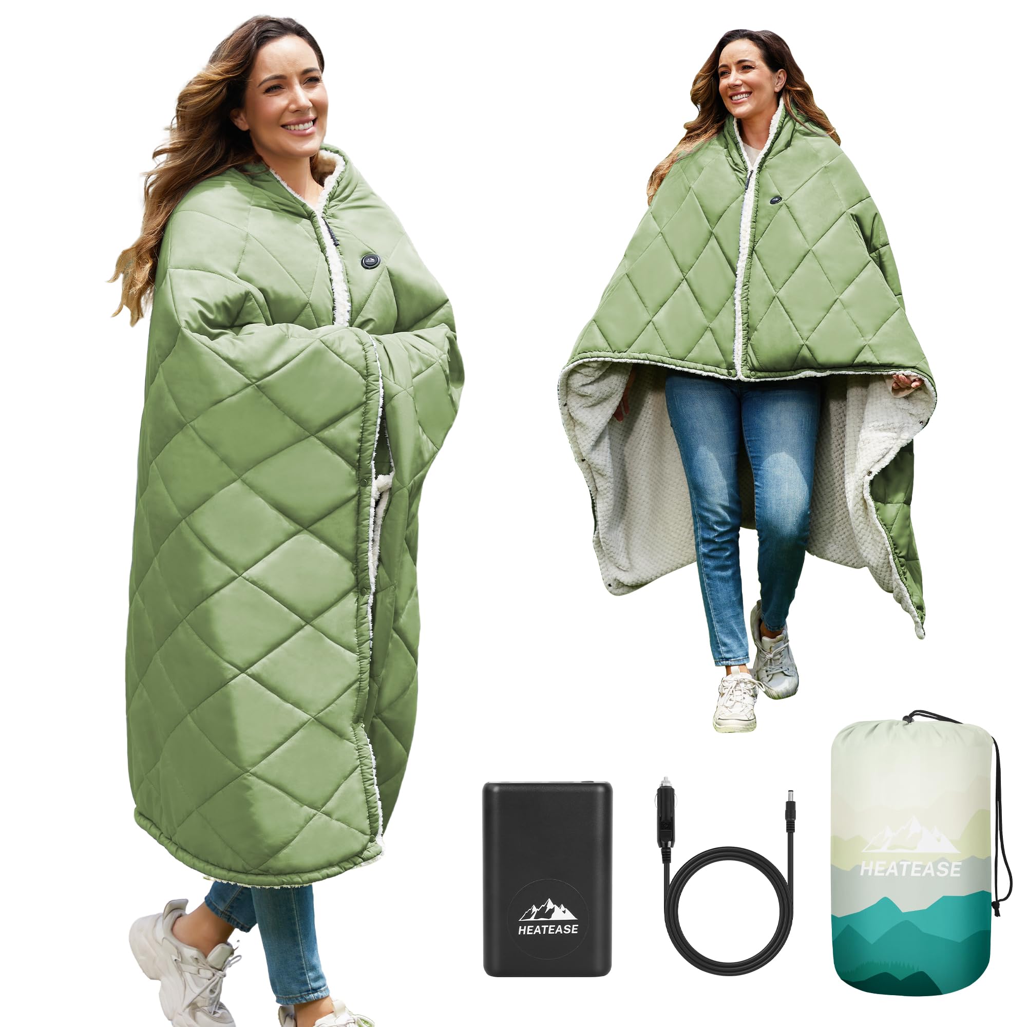 HeatEase Wearable Poncho