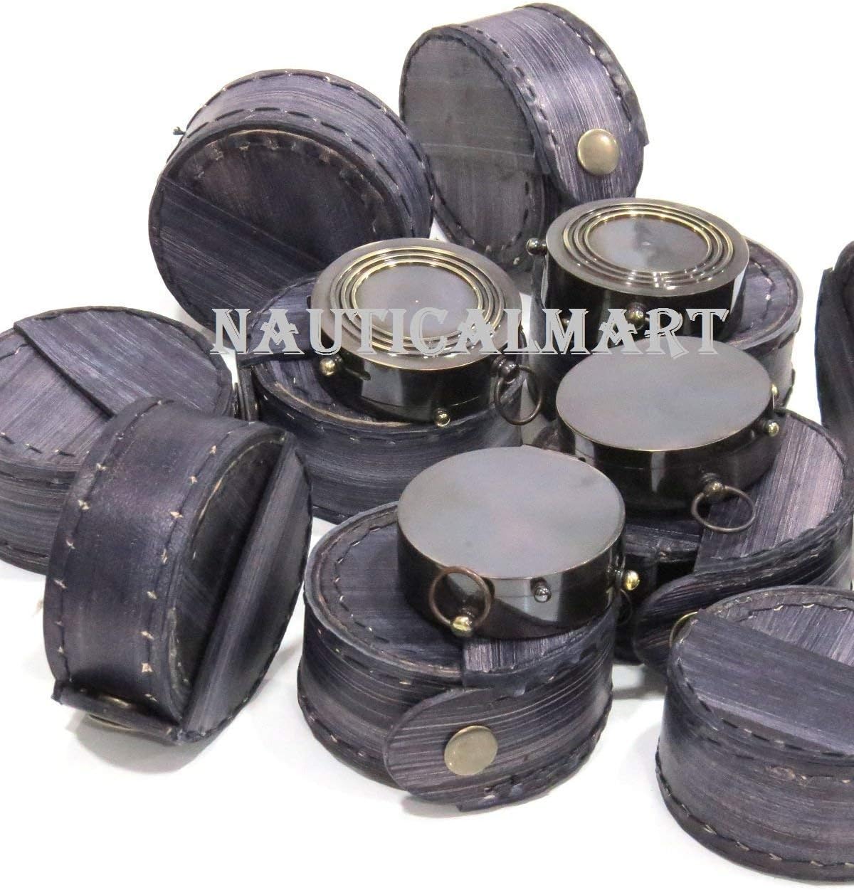 Vintage Compass Nautical Brass Maritime Pocket Compass