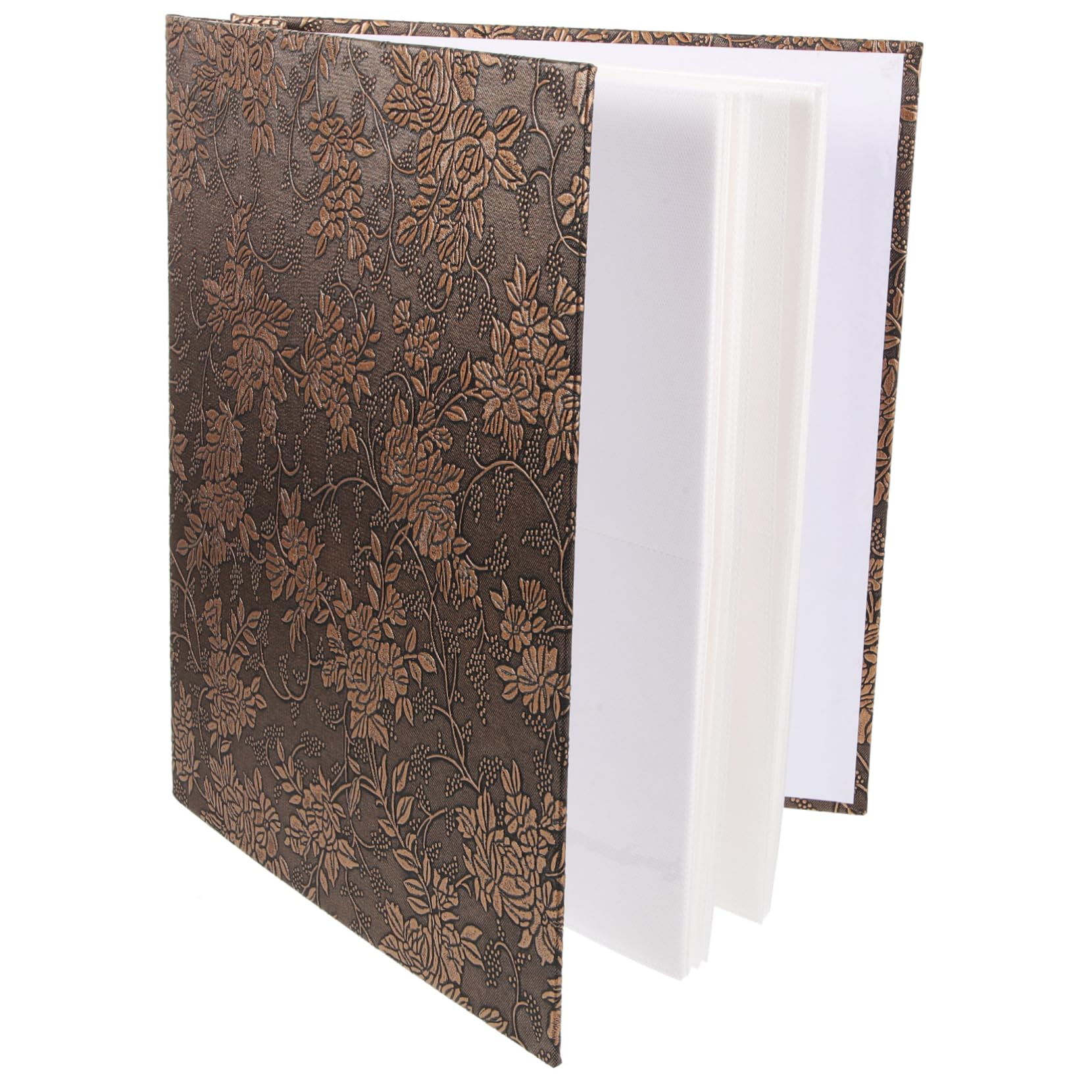 Album Fotografico in Pelle Stile Vintage Inserti a Tasca