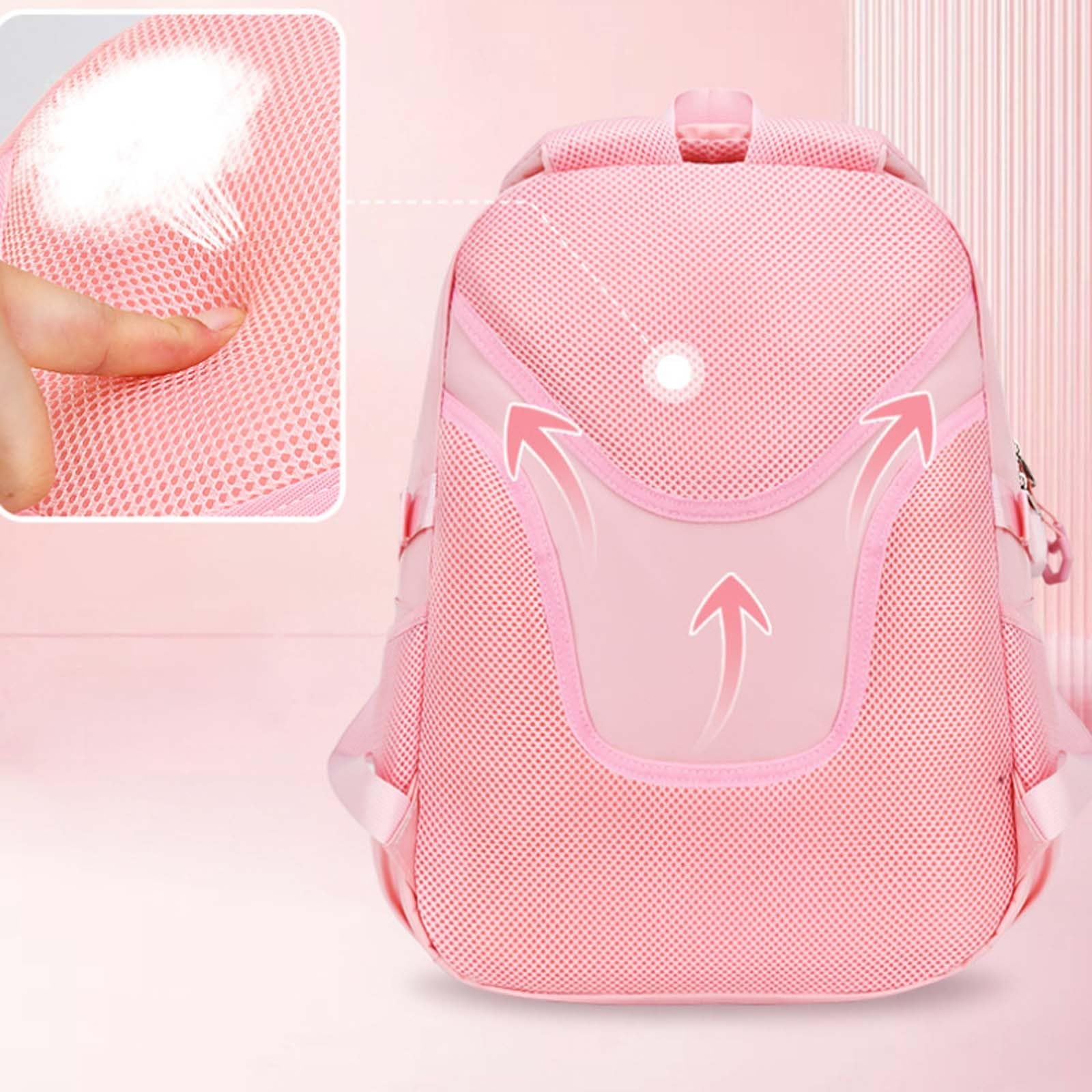 Zaino Scuola Materna Bambina, Zaino Bimba Asilo Back To School | Zainetto Asilo Bimba Luminoso E Fluorescente Zaini Scuola Media Ragazza Moderno E Alla Moda Zaini Scuola Elementare